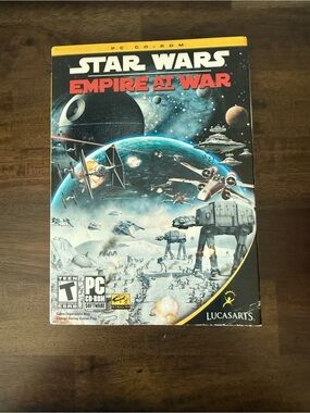Star Wars: Empire At War PC CD ROM Video Game 2006 Complete W/ Manual